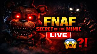 FNAF Secret of the Mimic LIVE 🔴 Hindi Gameplay | Scary Nights Begin 😱 | Full Horror Stream