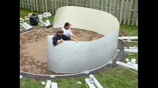 Round Above Ground Pool Installation - Pool Supplies Canada.ca