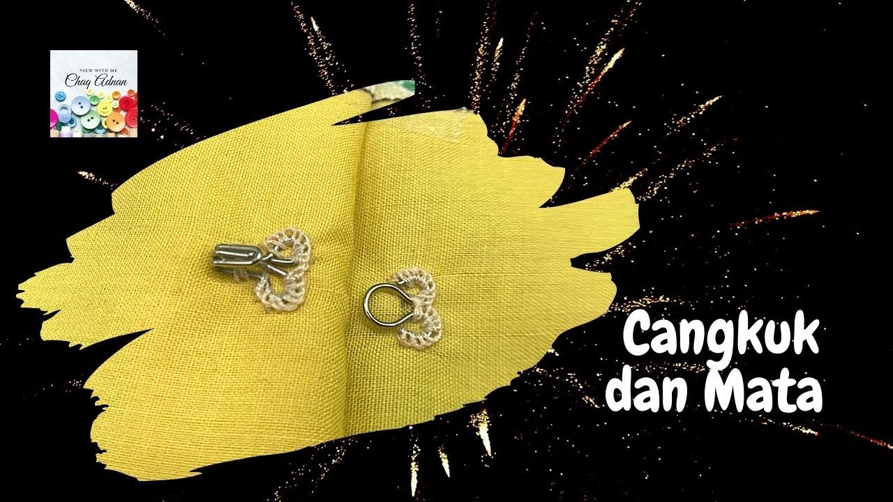 Cangkuk dan Mata, Cara Jahit