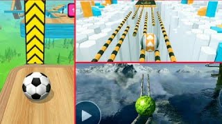 Going balls Vs Gyro Balls Vs Water Balls 💦 Which is harder ? Extreme Balancer 3 💥 Nafxitrix Gaming screenshot 1