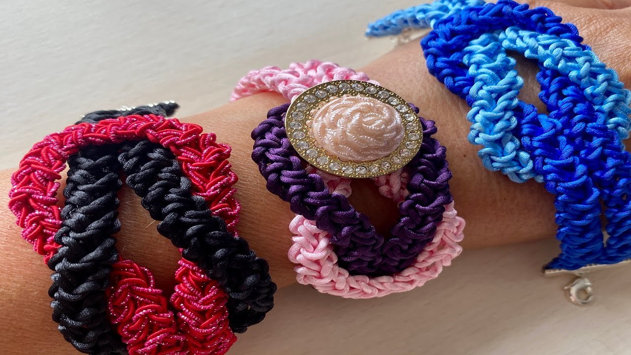PULSERA MARINA | SEA ARMBAND A CROCHET