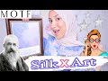 جربت ملابس برسومات المشاهير 🤭 | MOTF Silk x Art collection