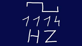 1114 hz square