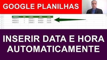 SCRIPT para INSERIR DATA e HORA AUTOMATICAMENTE  em MAIS de UMA GUIA no GOOGLE SHEETS