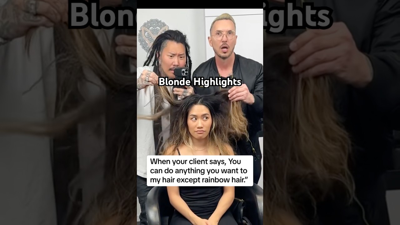 Did we slay these blonde highlights? 