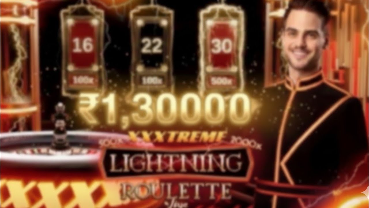 XxxTRAME Lightning ⚡ Roulette Crazy Gaming🥹|| Monthly bonus 