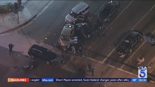 Man, dog killed in Los Alamitos crash