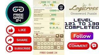Logicross Level 121 To 130 Gameplay Video in (4K) #logicross #logicrossgame #gameplay Net Worth