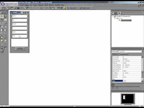 Visual Basic (VB) Tutorial - 5.6 - Object Controls [TutorialGenius.com]