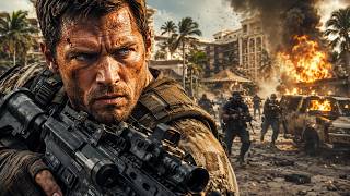 His wife is taken hostage, and one Marine has to fight alone