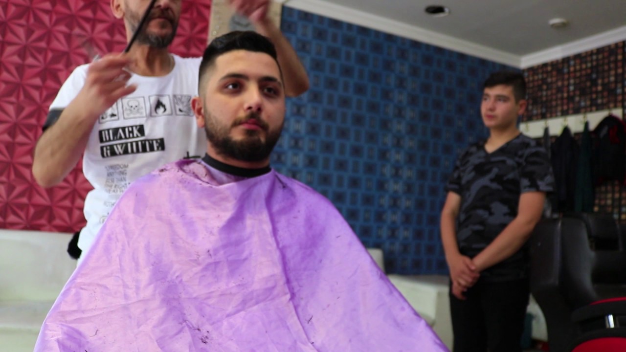 ASMR Turkish Barber Haircut 1 YouTube