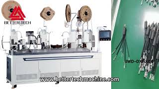 Fully Automatic Multi Wire Crimping and Heat Shrink Tube Assembly Machine JWD-DXNXCG