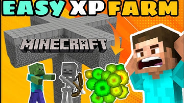 Minecraft: EASY MOB XP FARM TUTORIAL! 1.19 (Without mob spawner)