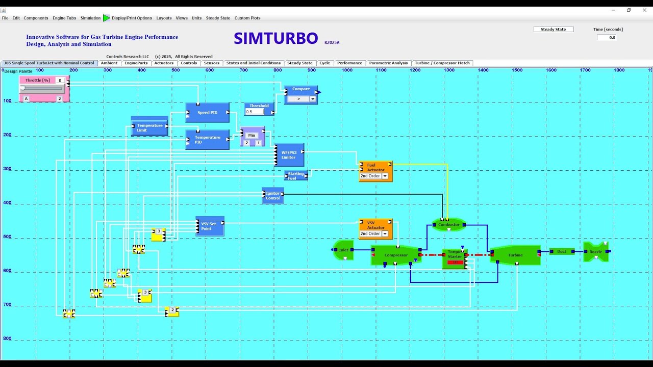 Gas Turbine Engine Architecture Using SimTurbo(c) - YouTube