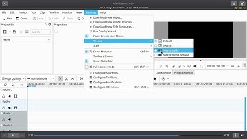 How to Install or Enable Dark Theme In Kdenlive in linux ubuntu 18.04 (Easy!)