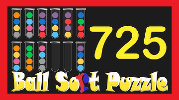 Ball Sort Puzzle Level 725