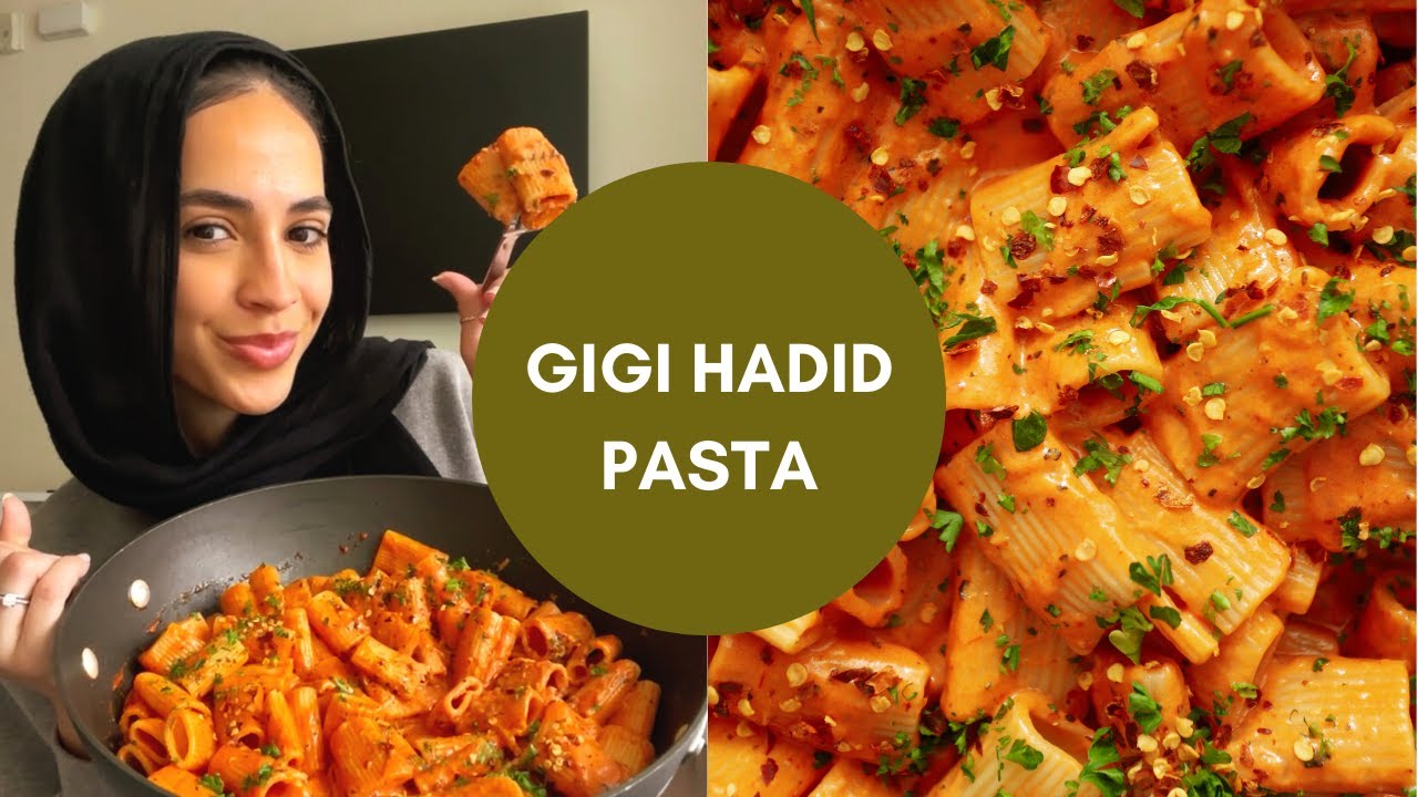 HOW TO MAKE TIKTOK'S VIRAL GIGI HADID PASTA! Quick and Easy - YouTube