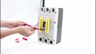 Circuit Breaker Blocking Bar Lock out. Installation