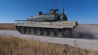 : Iste milli tank '' Altay'' ,  cekimler de tank kadar m"uthis