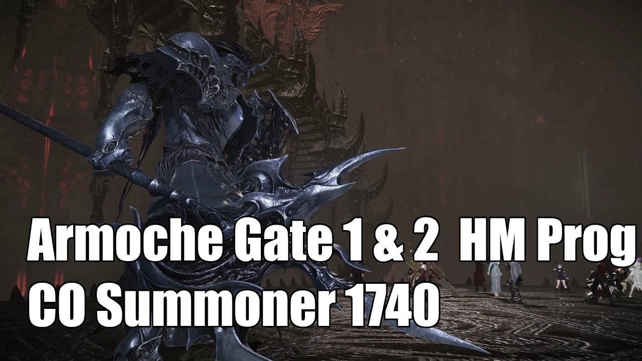 [Lost Ark] Communication Overflow Summoner - Armoche Hard Mode Gate 1-2 Prog Clear  - 1740