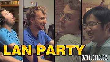 Battlefield 3 with Freddiew and Corridor Digital - LAN Party