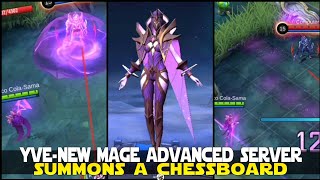 NEW HERO YVE! A MAGE WHO CAN SUMMON A CHESSBOARD! PLAY PIANO TILES IN MLBB NEW MAGE YVE! IS NOW OUT! screenshot 3
