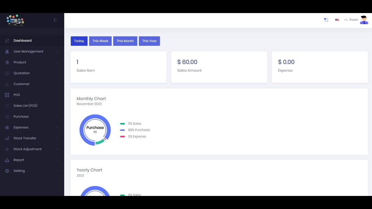 Point of Sale and Inventory Management System - YouTube