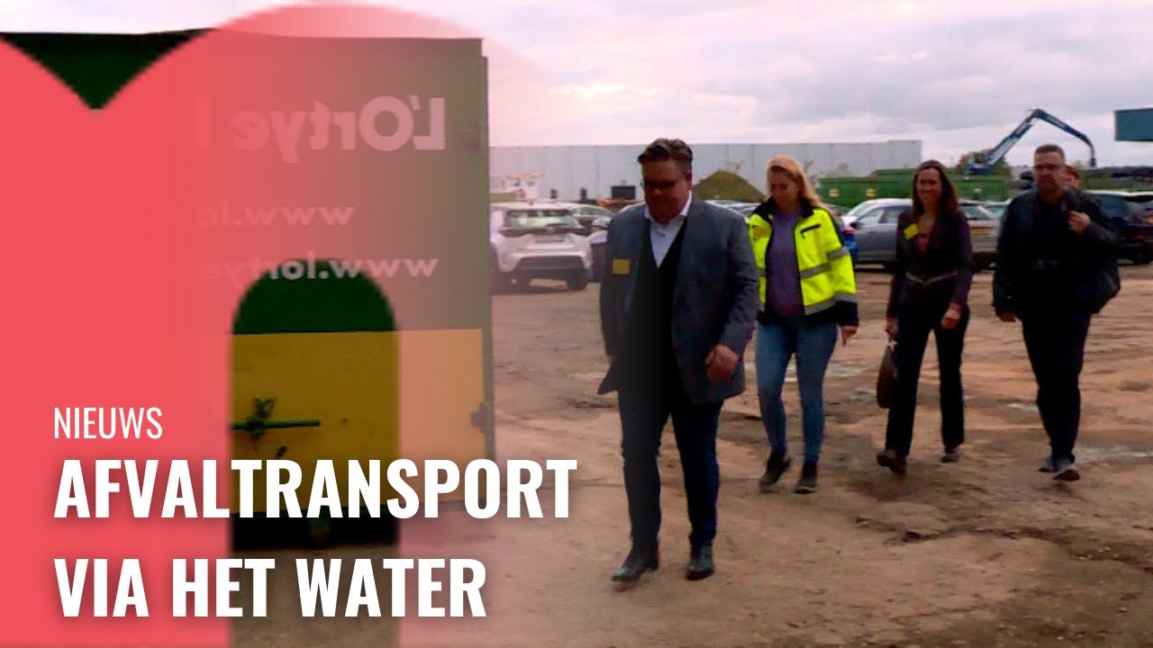 Afvaltransport via het water