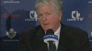Brian Burke Press Conference [1/2]