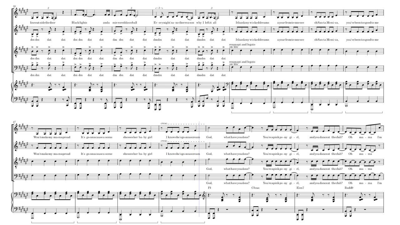 Pink Pony Club Arr. Autumn Rose