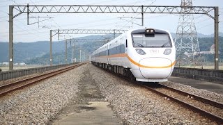 2016/10/01 台鐵291次馬白水彩繪太魯閣號(TEMU1015+TEMU1016)泰安通過