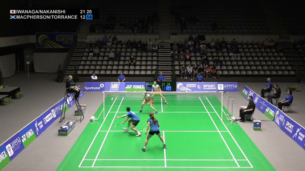 Match point - Iwanaga / Nakanishi vs Macpherson / Torrance - WD, Final - Belgian Int. 2021