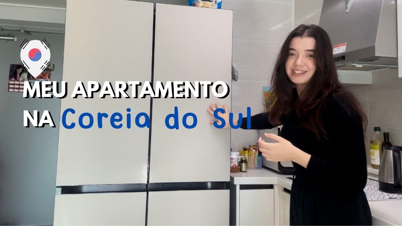 TOUR PELO MEU APARTAMENTO NA COREIA DO SUL COMPLETO, +curiosidades