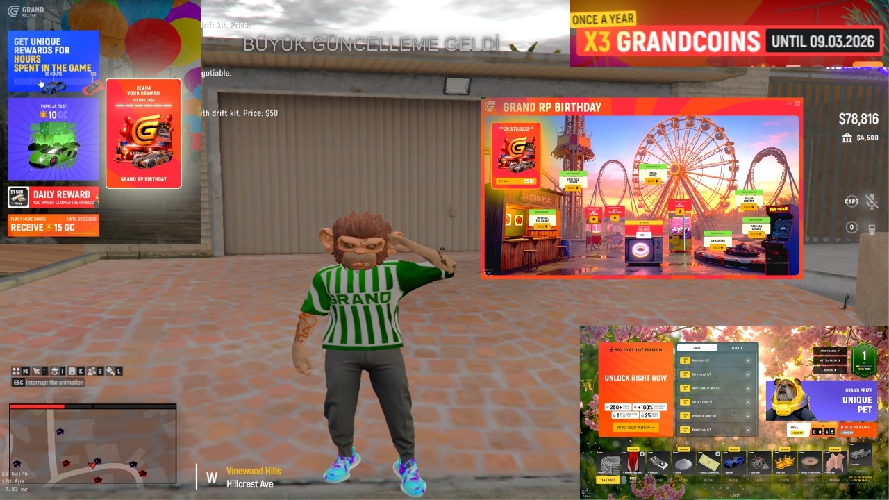 Büyük Güncelleme Geldi (Yeni Gelen Event Nasil Yapilir) YENİLİKLERE BAKİYORUZ | Grand Rp Server 1