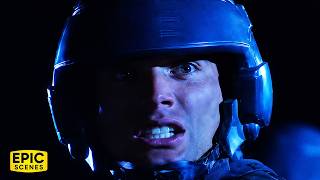 The Klendathu Invasion Starts… And Everything Goes Wrong | Starship Troopers | Best Action Scene