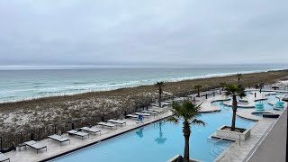 Staying at Springhill Suites by Marriott on Navarre Beach | Tour of a Gulf View Balcony Room