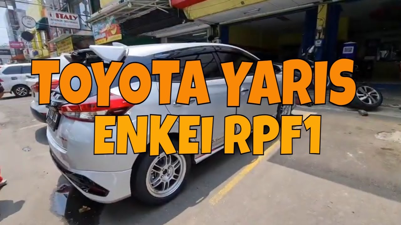 Toyota Yaris Pasang Enkei RPF1