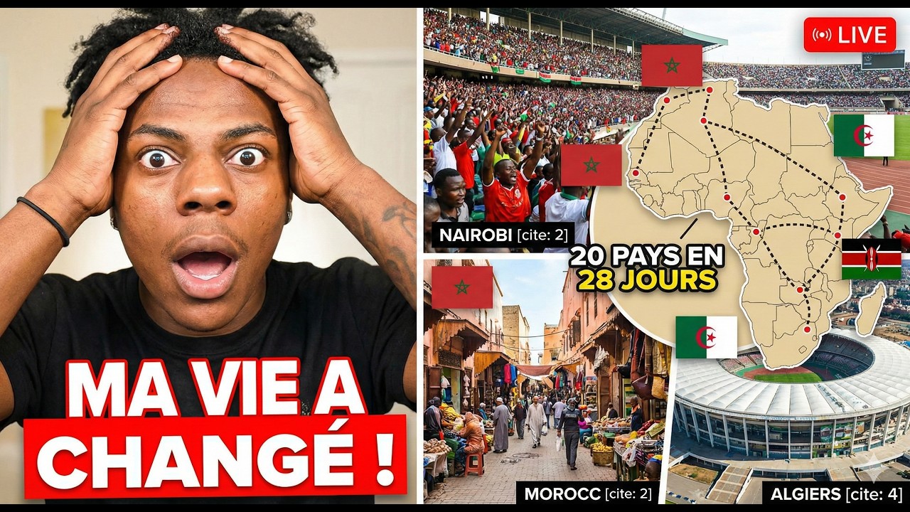 IShowSpeed en Afrique : Le chaos qui a changé l'image du continent (Décryptage)