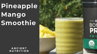Looking for a green, tropical smoothie recipe the entire family will
love? bone broth protein base packs not only 20g of complete but also
organi...