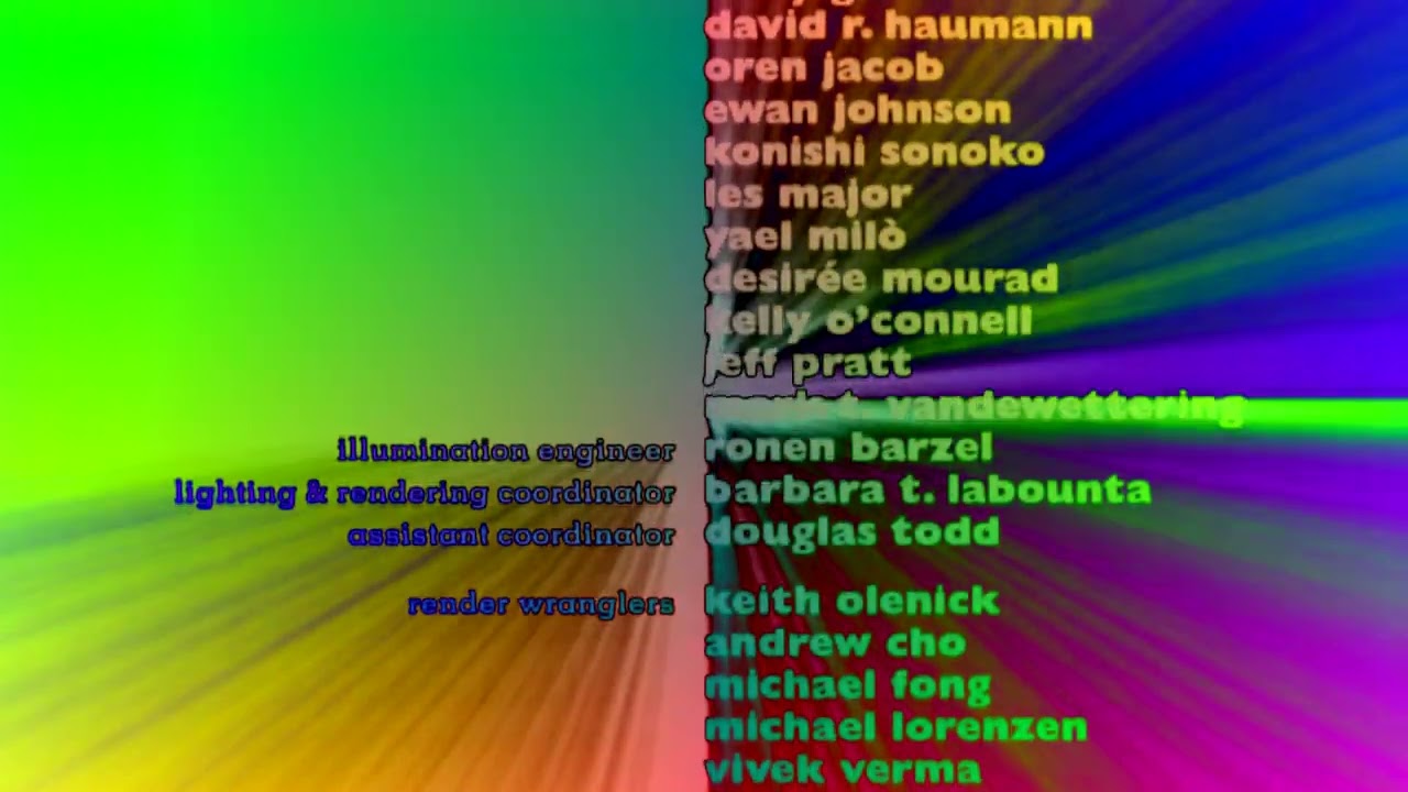 Toy Story 1995 End Credits Enhanced with Diamond Standard