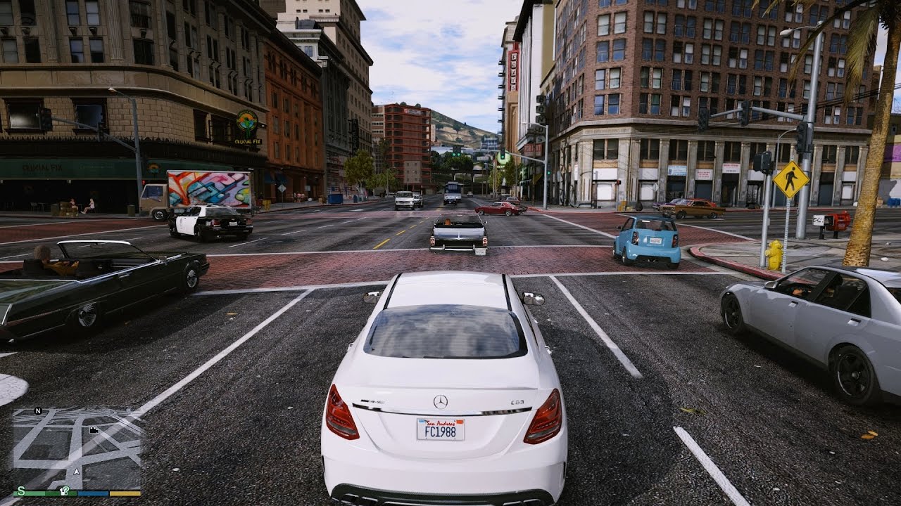 GTA 6 Graphics - REDUX - Cars Gameplay! Ultra Realistic Graphic ENB MOD ...