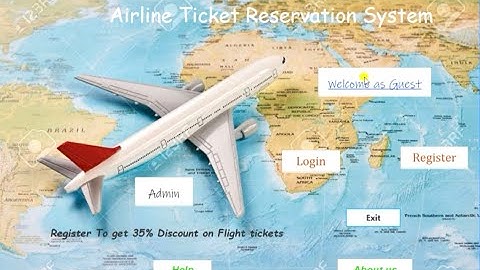 Airline Ticket reservation system  in Javafx and  java || Btech ,Bca ,Mca , CSE project