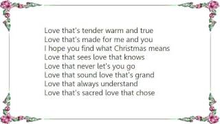 Kem - What Christmas Means Lyrics