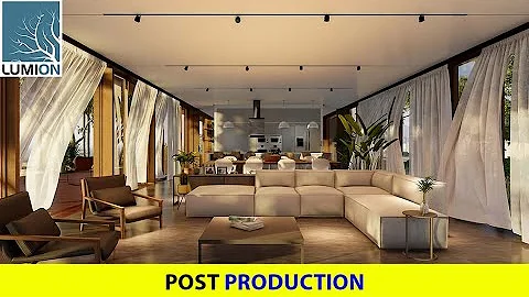 Post Production for Interior Renders Without Natural Light | Lumion + Photoshop Workflow