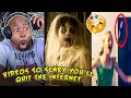 Top 5 GHOST Videos SO SCARY You’ll QUIT the INTERNET REACTION