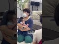 【前抱きから横抱きへ】