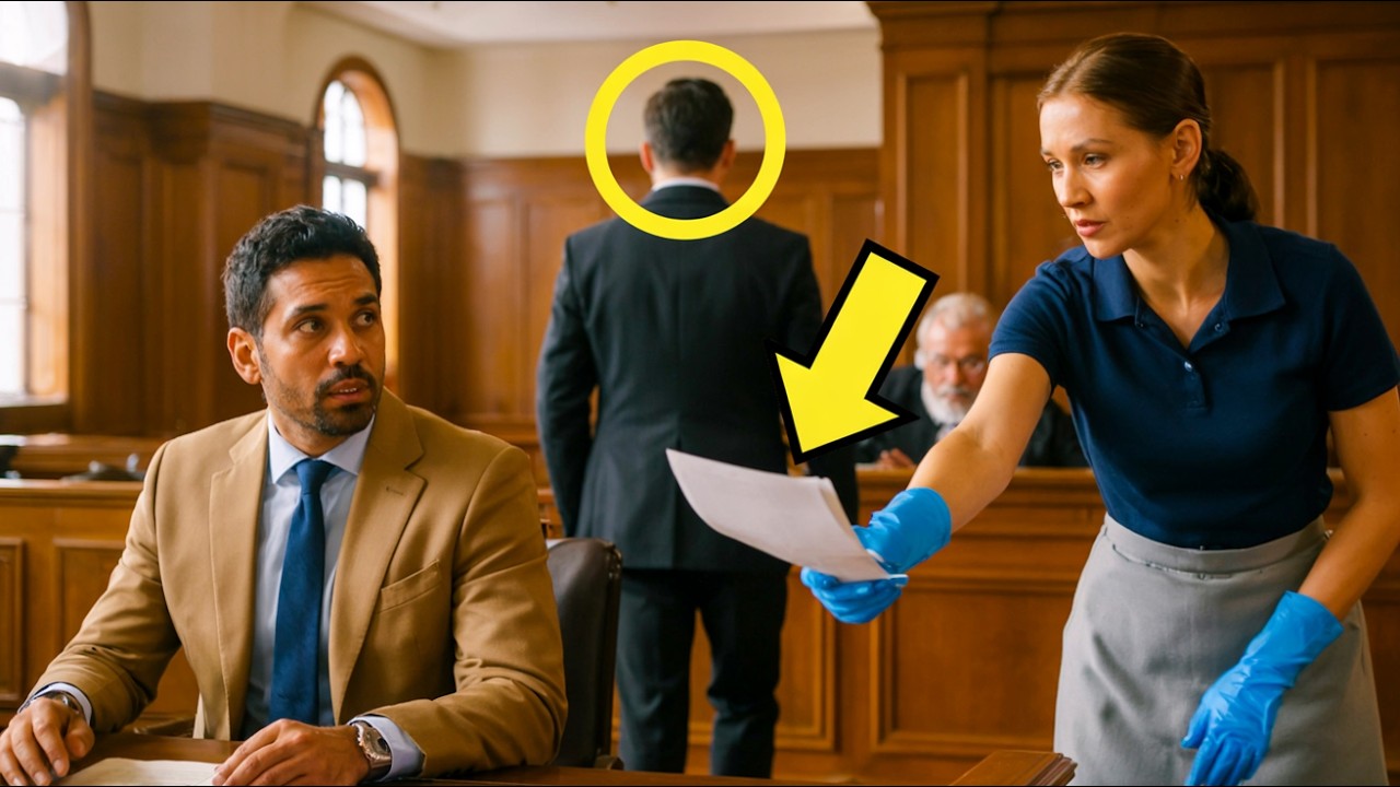 ADWOKAT PORZUCA MILIONERA W SĄDZIE… ALE SPRZĄTACZKA ROBI DLA NIEGO NIEMOŻLIWE