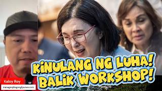 NEW CRYING LADY! PIA CAYETANO KINULANG NG LUHA! BALIK WORKSHOP!