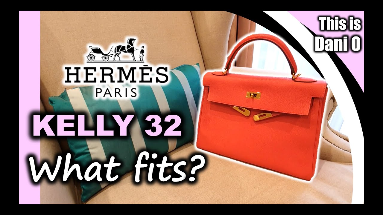 What's in my Bag // Hermes Kelly 32 
