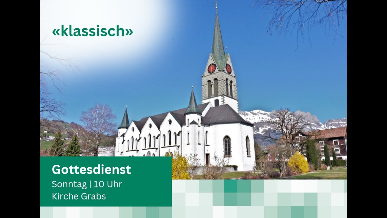 Gottesdienst klassisch am 30. April um 10 Uhr - YouTube